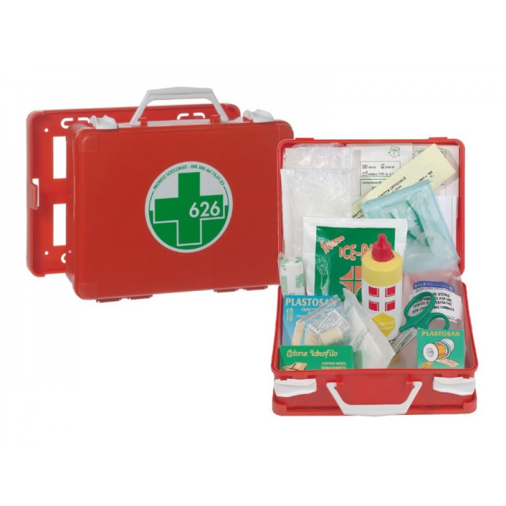 VALIGETTA PRIMO SOCCORSO KIT ANTIUSTIONI NEWTEC 111094