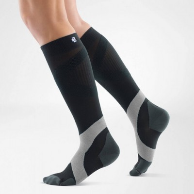 Calze Sportive COMPRESSION SOCK TRAINING - NERO/AZZURRO